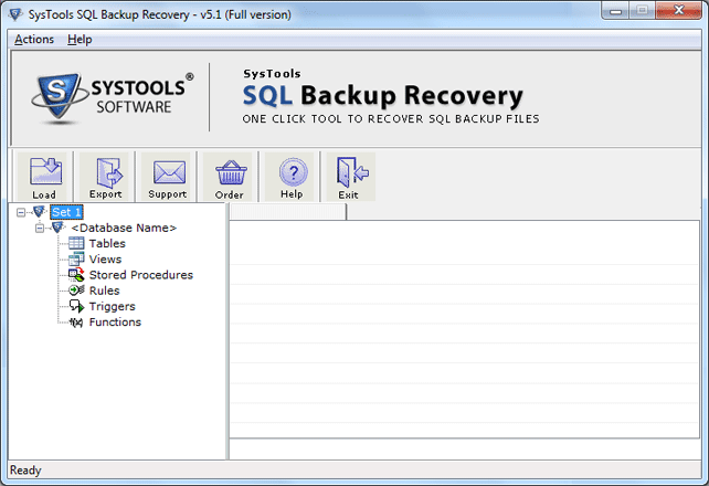 Steps to Restore Backup Files in SQL 5.1